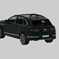 Luxury Green SUV Exterior Design With Chrome Grille Headlights And LED Taillights Alloy Wheels