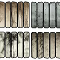 new chinese style screen 3d model