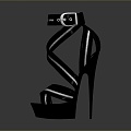 Sandals Sandals Peep Toe Shoes Platform Shoes Roman Sandals High Heel Sandals Wedge Sandals 3d model