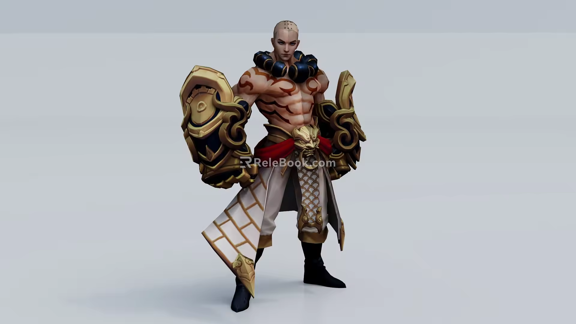 Game Cartoon characters Dharma 3d model