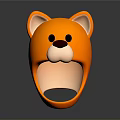 Cute Orange Bear Ear Shaped Wristband Practical Daily Life Use Item