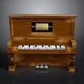 Wooden Decorative Keyboard Style Household Item With Classic Design And Small Ornaments
