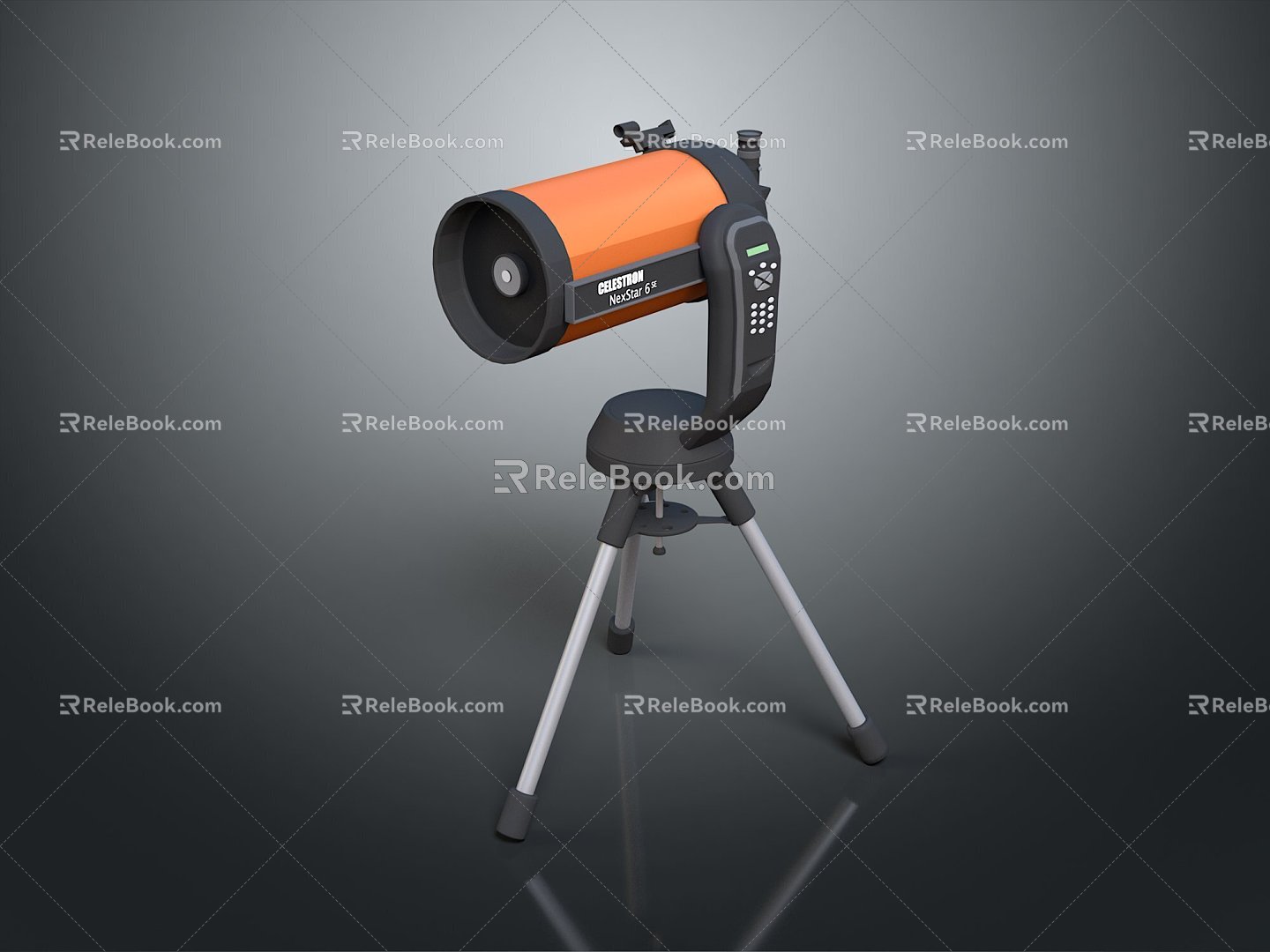 astronomical telescope space telescope telescope observation equipment physical equipment binoculars 3d model