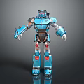 Robot Assistant Small Robot Butler Robot Butler Figure Game Figure 3d model