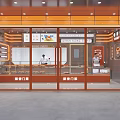 Modern Bakery Dessert Bakery 3d model