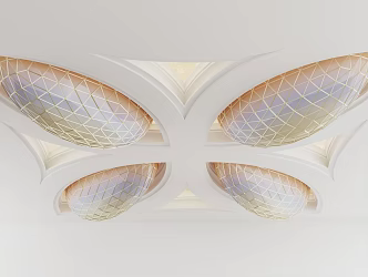 Modern Ceiling 3d model