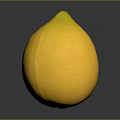 Fresh Yellow Ripe Lemon Fruit With Vibrant Color And Juicy Texture