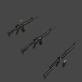 Weapons Assault Rifle 3d model