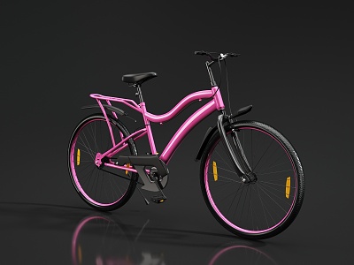 Modern Bicycle 3d model