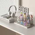 Box Handheld Storage Box Pikachu Original Table Lamp Book Bluetooth Headset 3d model