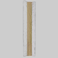Modern Wall Lamp With Gold And White Textured Design For Interior Decoration