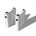 Public Facility Modern Automated Turnstile Access Control Security Entry System With Sensor