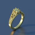 Elegant Jewelry Rings with Diamond Accents Gold Silver and Decorative Designs