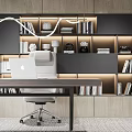 Modern Office Interior With Comfortable Sofa Coffee Table Chandelier Open Layout And Stylish Rug