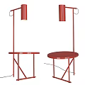 Estel Group Nordic Simple Coffee Table Floor Lamp 3d model