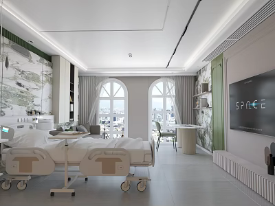 Ward Room 3d model