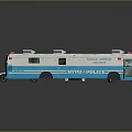 Hyvo Police Emergency Vehicle Models Including Police Car Ambulance And Small Car In Blue White Colors
