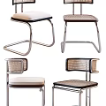 Contemporary Accent Chairs Featuring Metal Frames Woven Details And Plush Upholstered Seats In Various Styles
