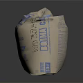 Home Use Gypsum Mixture Packaging Bag Featuring Blue Text And Logo Design