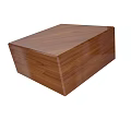 Practical Wooden Square Equipment Trays With Groove And Metal Ball Component