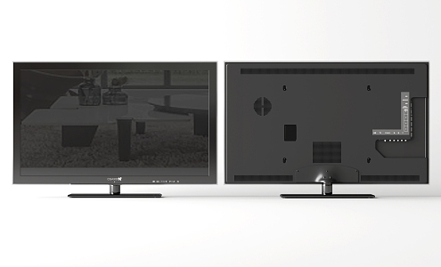 LCD TV 3d model