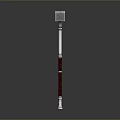 Hammer Warhammer Cartoon Hammer Magic Hammer Thor's Hammer Ancient Weapons Cold Weapons Medieval Items 3d model