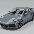 Gray Sleek Sports Car With Two Door Design And Sporty Alloy Wheels For Modern Driving
