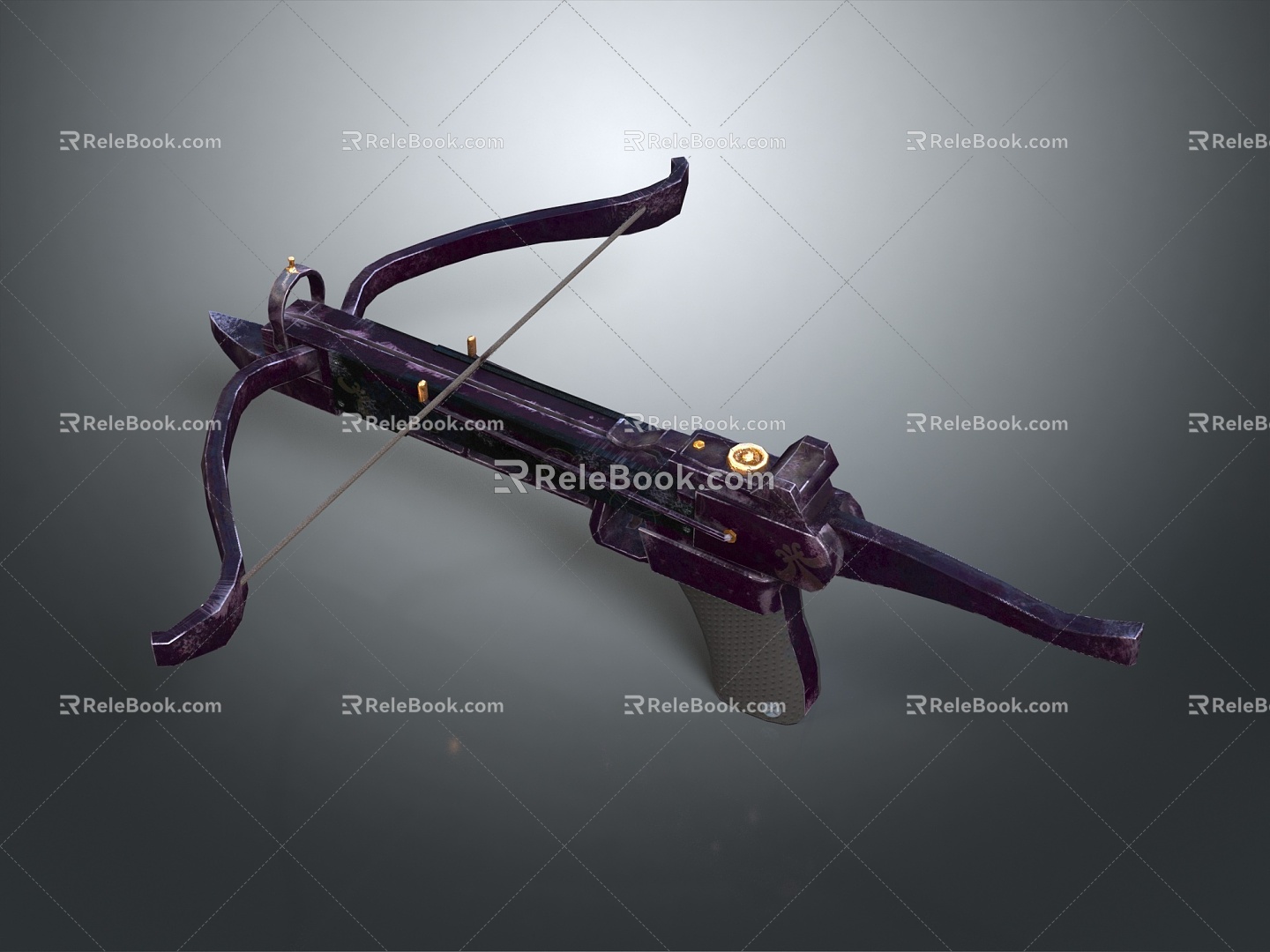 Crossbow Crossbow Crossbow Crossbow Mechanical Crossbow Shift Bow and Arrow Shoot Far Equipment Weapons High-tech Crossbow 3d model