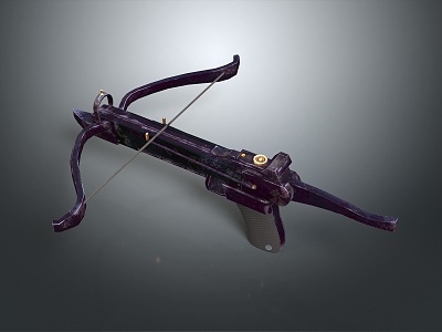 Crossbow Mechanical Crossbow Shift Bow and Arrow Shoot Far Equipment Weapons High-tech Crossbow 3d model