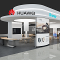 Mobile phone store 3d model