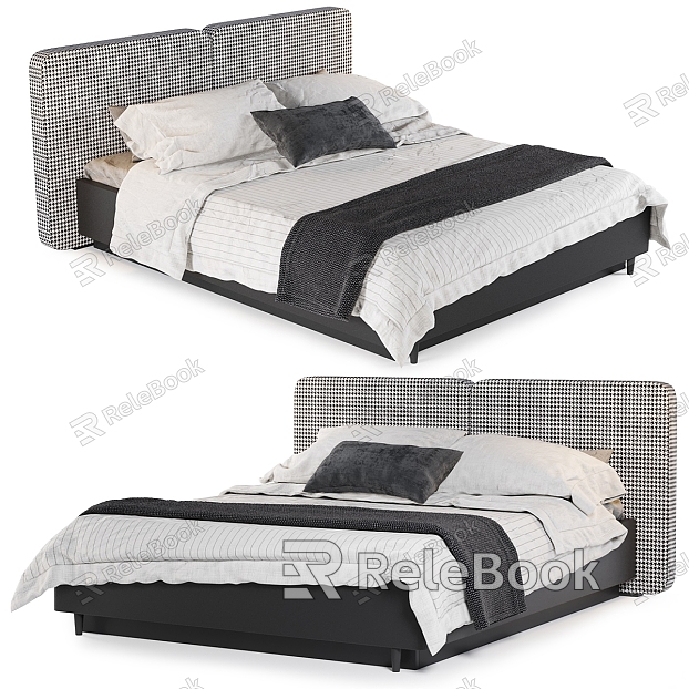 Modern Double Bed model