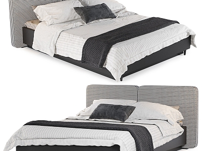 Modern Double Bed model