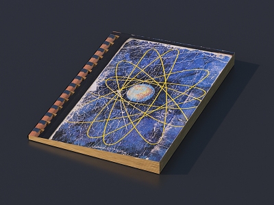 Modern Notebook 3d model