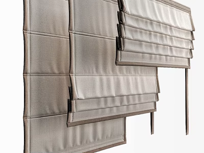 Roman Curtain 3d model