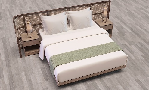 Hotel Bed 3d model