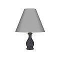 Modern Zara Home Table Lamp Ceramic Table Lamp Fabric Table Lamp Decorative Table Lamp 3d model