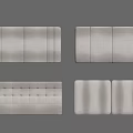 Different Beige Upholstered Headboard Designs With Various Patterns And Styles