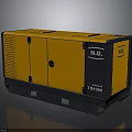 Yellow And Black Industrial Generator With NG YQ1000 Model Power Equipment