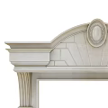 Roman Columns Supporting Archway With Classical Stone Design And Elegant Details