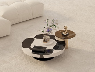 Modern coffee table 3d model