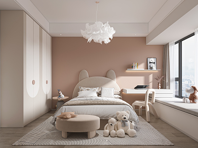 Modern Children's Room 3d model