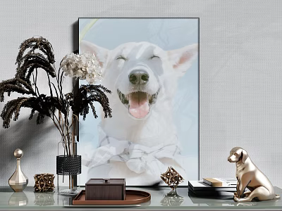 Modern ornaments combination jewelry combination 3d model