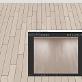 Modern Wood Flooring 3d model