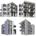 Modern Detached Villa Exterior With Balconies Large Windows And Contemporary Architectural Design