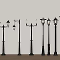 Various Styles of Outdoor Lights With Black Finish and Classic Design