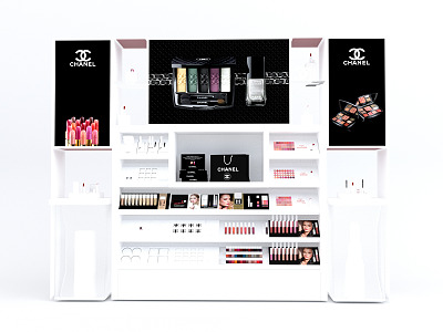 Modern Cosmetic Cabinet Cosmetics model