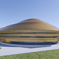 modern gymnasium building generation gymnasium building 3d model