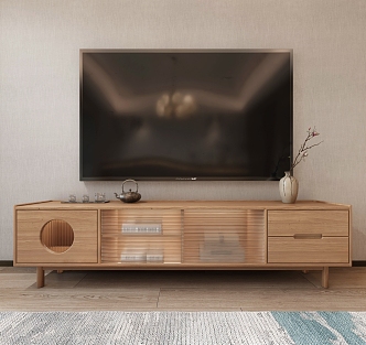 New Chinese TV Cabinet 3d model