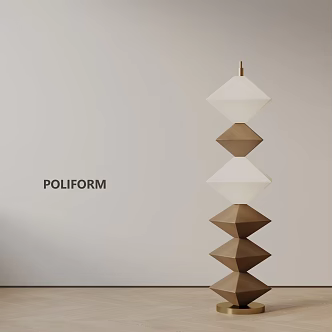 Modern floor lamp 3d model