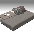 Modern Sofa Stool Multi-Person Sofa Leisure Sofa Reading Sofa Lazy Sofa Side Cushion Long Sofa 3d model